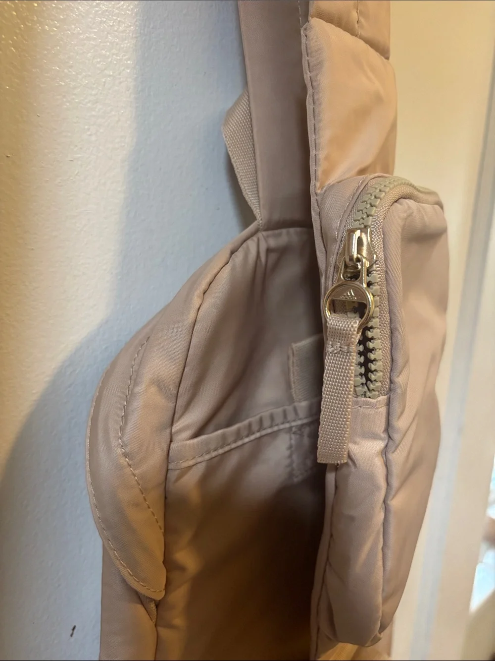 adidas Beige/Tan Sling Backpack